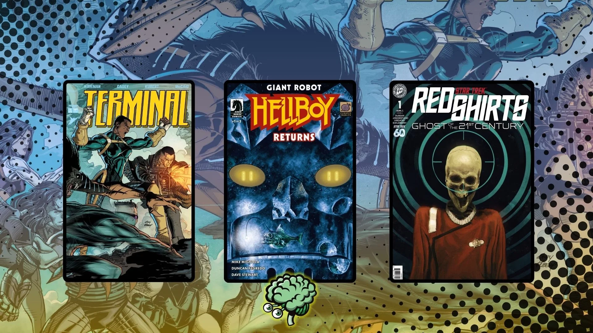New Comics for Wednesday, July 8, 2026 — Green Brain Comics